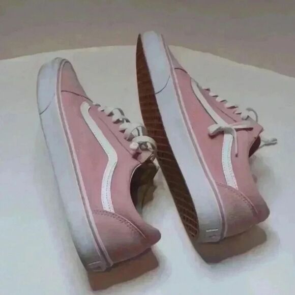 Vans old skool Suede Pink snickers - Picture 3 of 12